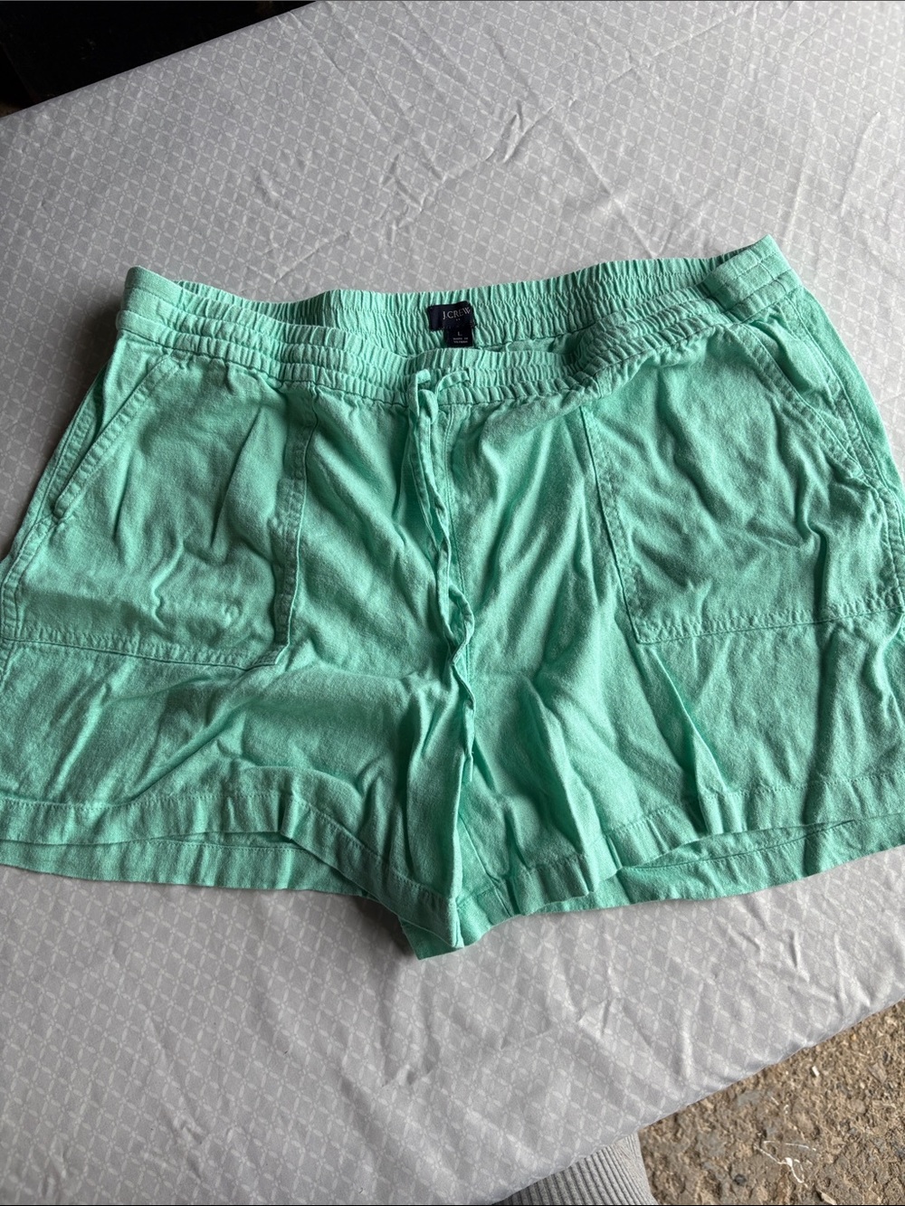 J. Crew Seafoam Green Athletic Shorts